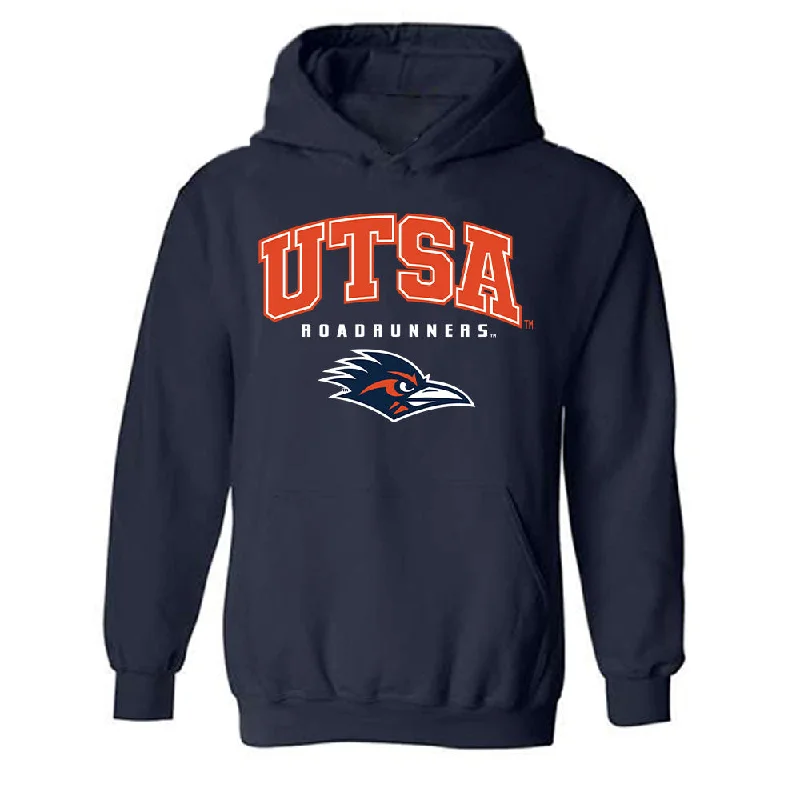 UTSA - NCAA Women's Soccer : Hollan Winton - Classic Shersey Hooded Sweatshirt Hoodie with Rolled Sleeves Casual Relaxed UTSA - NCAA Women's Soccer : Hollan Winton - Classic Shersey Hooded Sweatshirt Hoodie with Rolled Sleeves Casual Relaxed