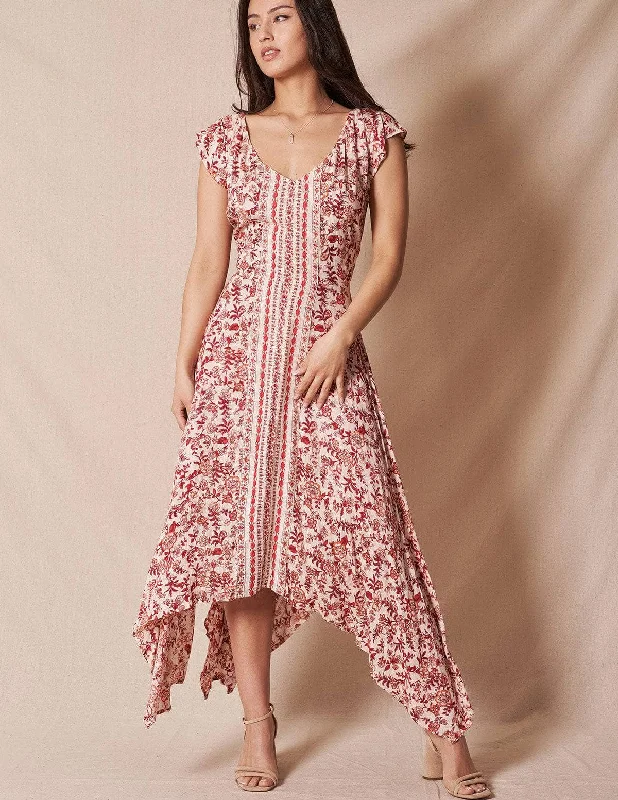 Ida Hanky Hem Dress Tunics Sophisticated sleek
