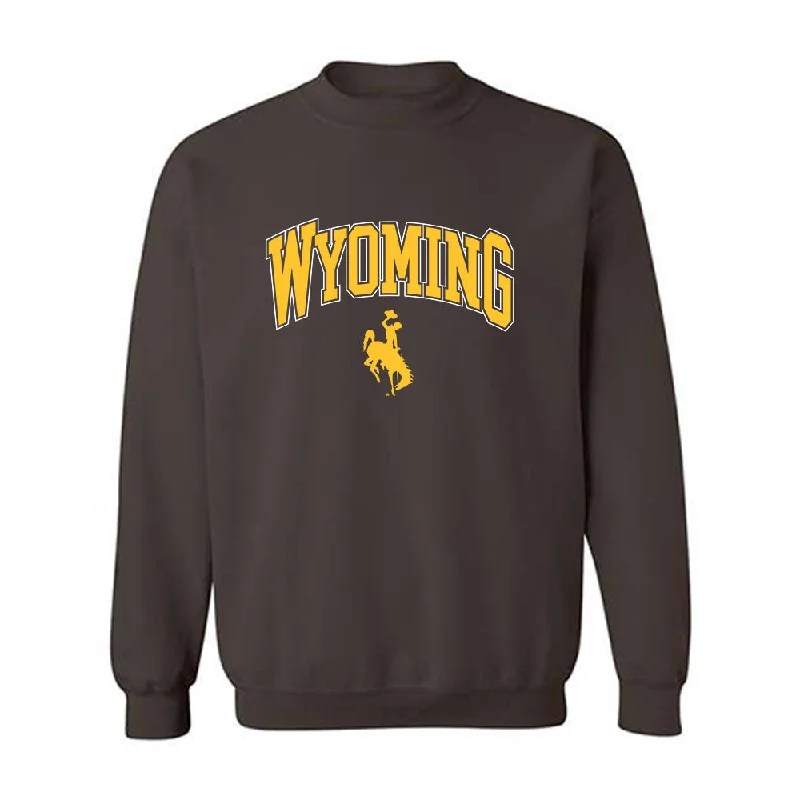Wyoming - NCAA Women's Soccer : Maddie Burr - Classic Shersey Crewneck Sweatshirt Hoodie with Button Placket Classic Preppy Wyoming - NCAA Women's Soccer : Maddie Burr - Classic Shersey Crewneck Sweatshirt Hoodie with Button Placket Classic Preppy