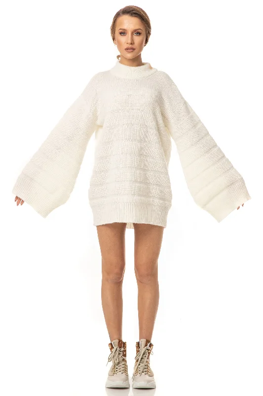 This Knee-Length Polo Dress Tunics Silk luxurious
