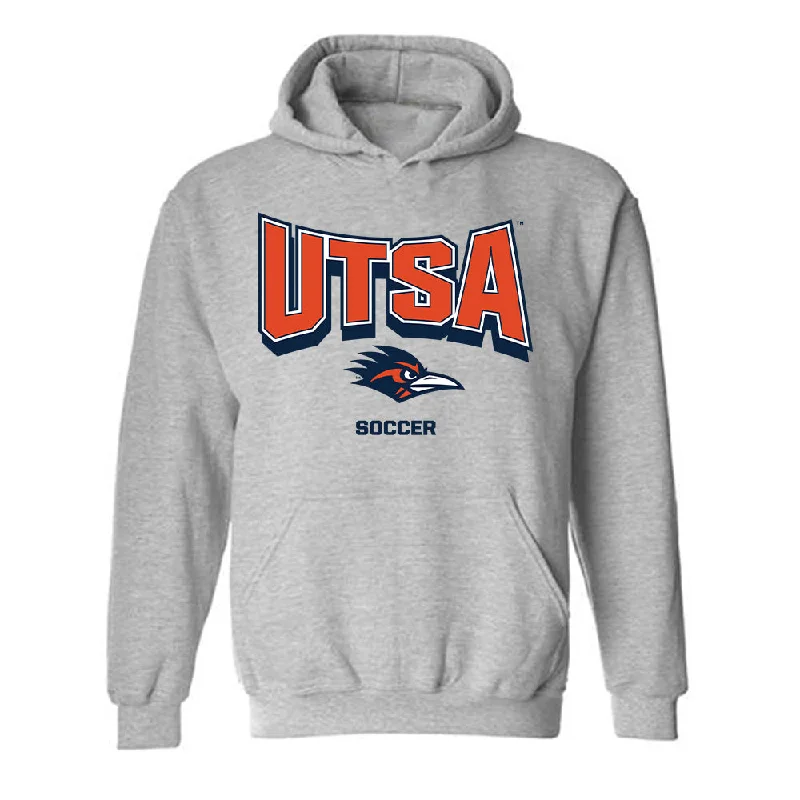 UTSA - NCAA Women's Soccer : Lauren Fincher - Classic Shersey Hooded Sweatshirt Hoodie with Drop Shoulder Relaxed Streetwear UTSA - NCAA Women's Soccer : Lauren Fincher - Classic Shersey Hooded Sweatshirt Hoodie with Drop Shoulder Relaxed Streetwear