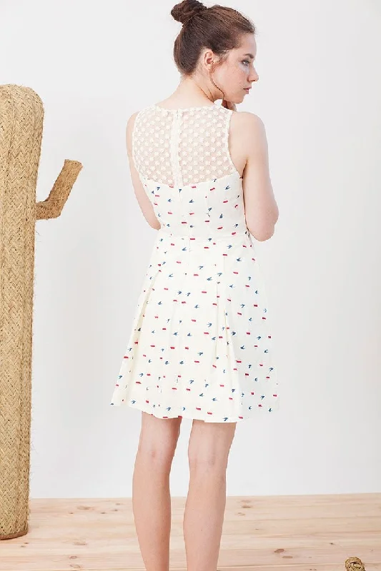 Isadora dress with boat print Tunics Corduroy durable