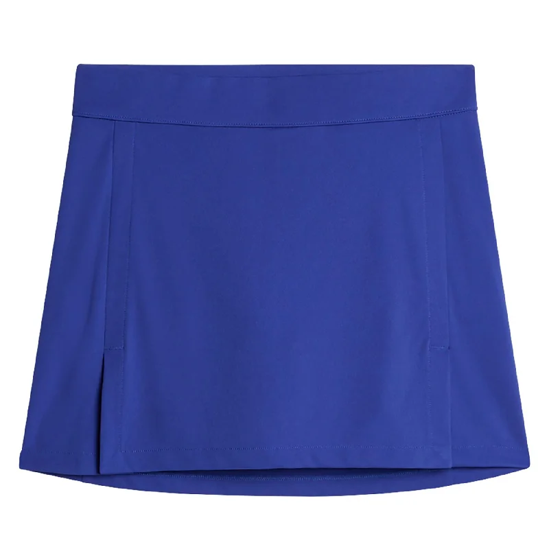 Womens Amelie Mid Skirt Clematis Blue - SS25 maxi skirt elegant