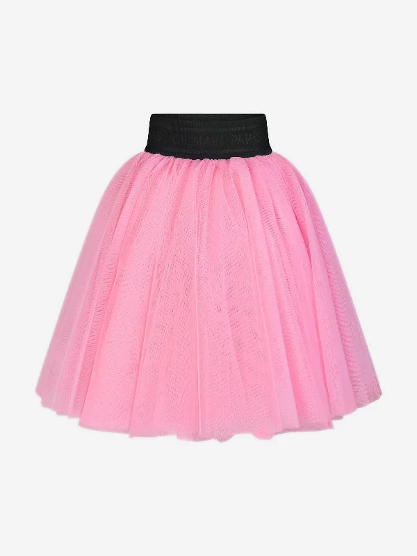 Balmain Girls Skirt leather skirt refined