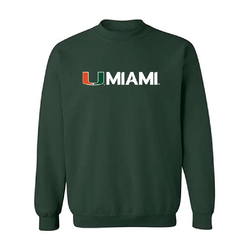 Miami - NCAA Women's Soccer : Vikki Alonzo - Classic Shersey Crewneck Sweatshirt Hoodie with Hem Contrast Bold Stylish Miami - NCAA Women's Soccer : Vikki Alonzo - Classic Shersey Crewneck Sweatshirt Hoodie with Hem Contrast Bold Stylish