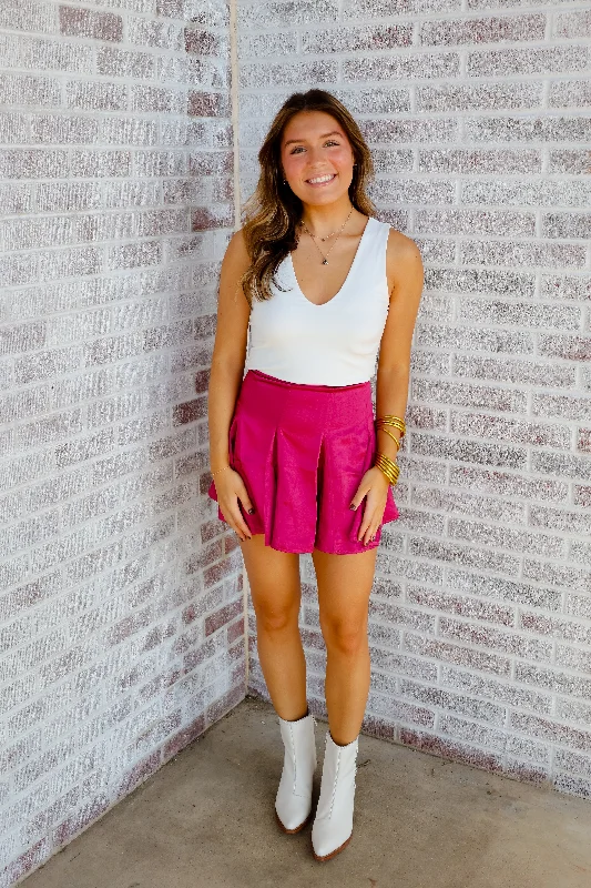 My Missing Piece Silky Gored Flare Mini Skirt chiffon skirt lightweight