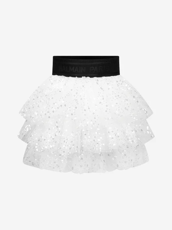 Balmain Girls Skirt corduroy skirt durable