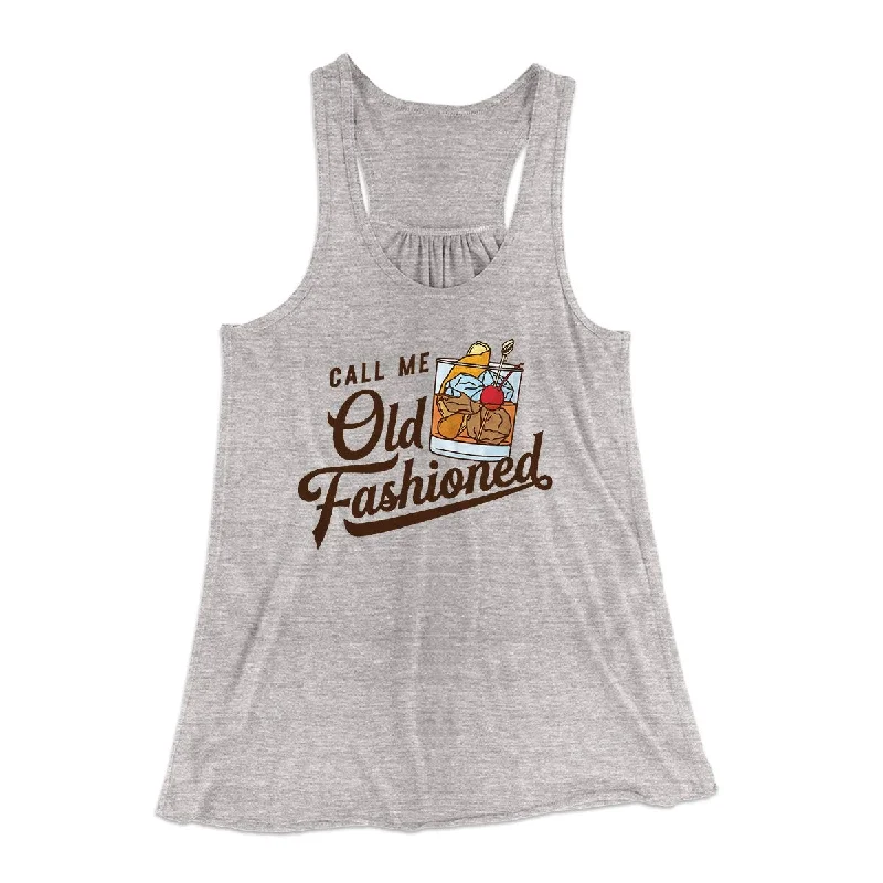 Call Me Old Fashioned Women's Flowey Tank Top casual tank top