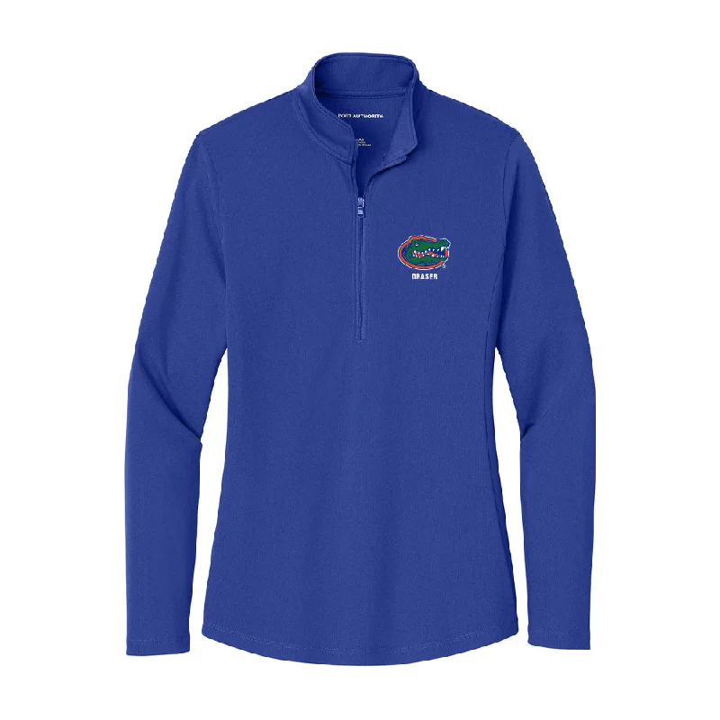 Florida - NCAA Women's Gymnastics : Skylar Draser - Women's Lightweight Quarter Zip Jacket Jacket Blazer Coat Florida - NCAA Women's Gymnastics : Skylar Draser - Women's Lightweight Quarter Zip Jacket Jacket Blazer Coat