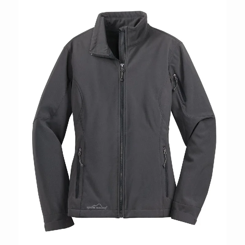 Eddie Bauer Women's Grey Steel Softshell Jacket Plaid Jacket Tartan Jacket Houndstooth Jacket Eddie Bauer Women's Grey Steel Softshell Jacket Plaid Jacket Tartan Jacket Houndstooth Jacket