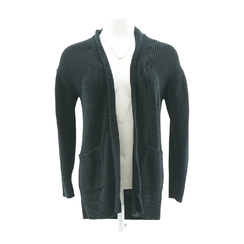 Black Solid Cardigan Sweater Wool Cardigan Cotton Cardigan Cashmere Cardigan