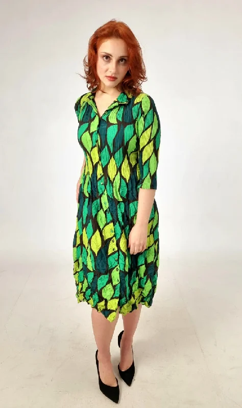 Alquema Nehru Coat - Jungle Fitted Loose Oversized