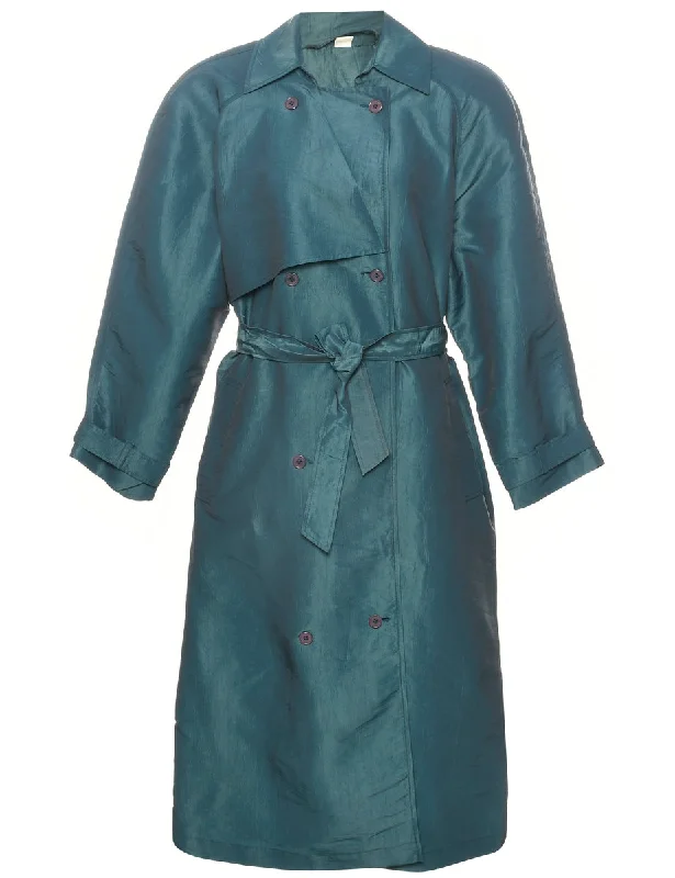 Double Breasted Trench Coat - L Bolero Crop Top Camisole