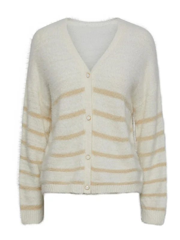 Pieces Jana - Cardigan Hooded Cardigan Collared Cardigan Shawl Collar