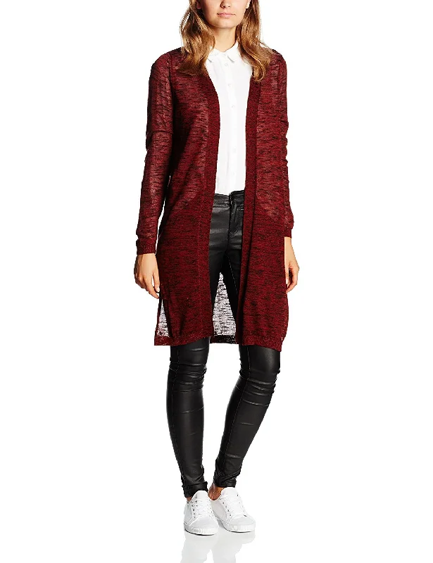 Vero Moda Women's Vmblacke LS Long Slit Noos Cardigan Chenille Blend Fleece Blend Nylon Blend Vero Moda Women's Vmblacke LS Long Slit Noos Cardigan Chenille Blend Fleece Blend Nylon Blend
