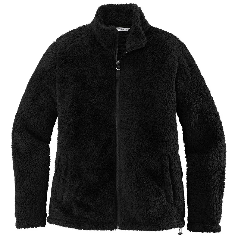 Port Authority Women's Black Cozy Fleece Jacket Lace Jacket Ribbed Jacket Sequined Jacket Port Authority Women's Black Cozy Fleece Jacket Lace Jacket Ribbed Jacket Sequined Jacket