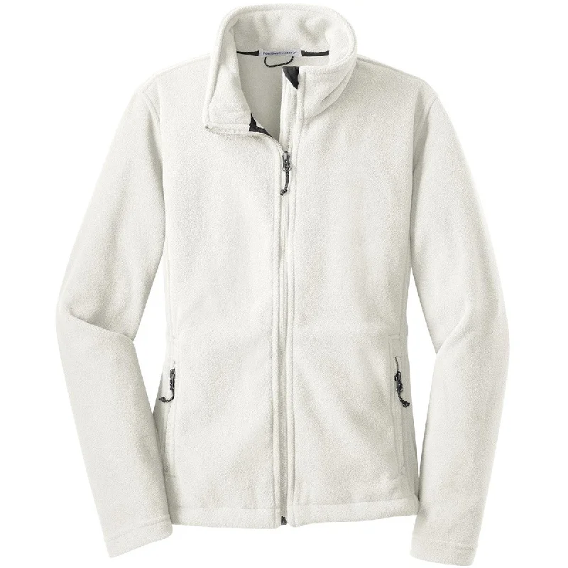 Port Authority Women's Winter White Value Fleece Jacket Hooded Jacket Caped Jacket Shawl Collar Jacket Port Authority Women's Winter White Value Fleece Jacket Hooded Jacket Caped Jacket Shawl Collar Jacket