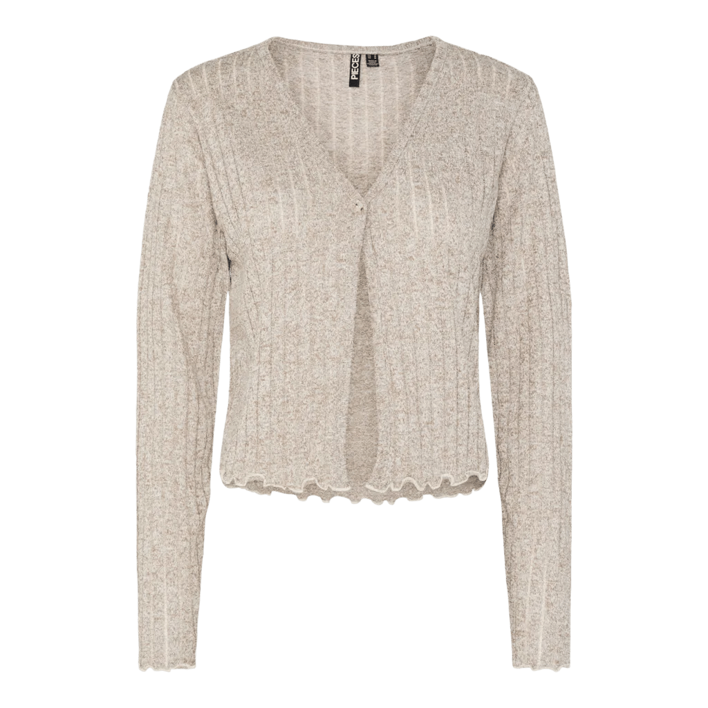 Pieces Alexa - Cardigan Spandex Blend Rayon Blend Denim Blend