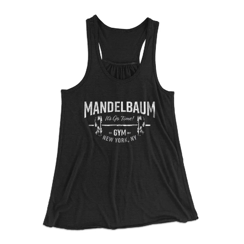 Mandelbaum Gym Women's Flowey Tank Top lightweight tank top