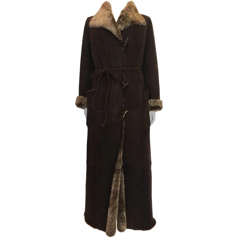 Kenzo Suede Lamb Skin Coat Anorak Windbreaker Fleece