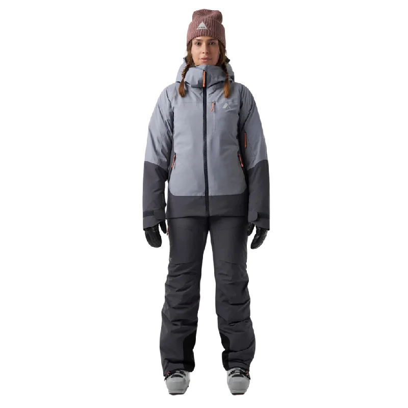 Orage Women's Nina Hybrid Insulated Jacket Notch Collar Jacket Peter Pan Collar Jacket Cowl Neck Jacket Orage Women's Nina Hybrid Insulated Jacket Notch Collar Jacket Peter Pan Collar Jacket Cowl Neck Jacket