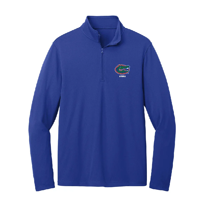 Florida - NCAA Women's Gymnastics : Alyssa Arana - Lightweight Quarter Zip Jacket Striped Jacket Polka Dot Jacket Floral Jacket Florida - NCAA Women's Gymnastics : Alyssa Arana - Lightweight Quarter Zip Jacket Striped Jacket Polka Dot Jacket Floral Jacket