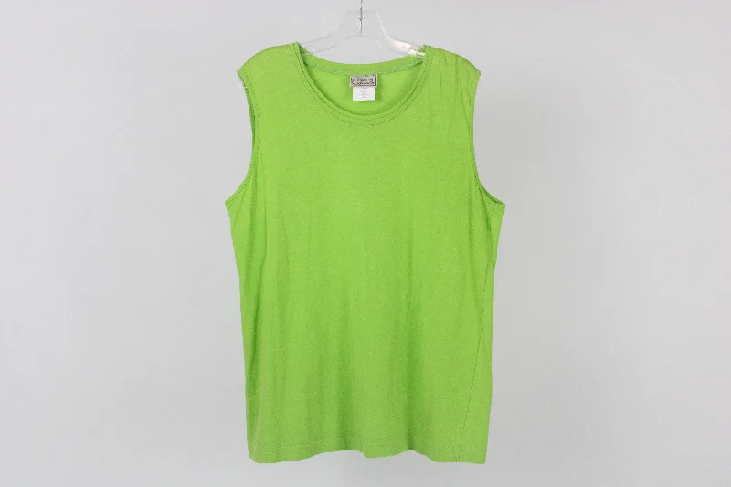 Company Collections Green Tank | M bright tank top