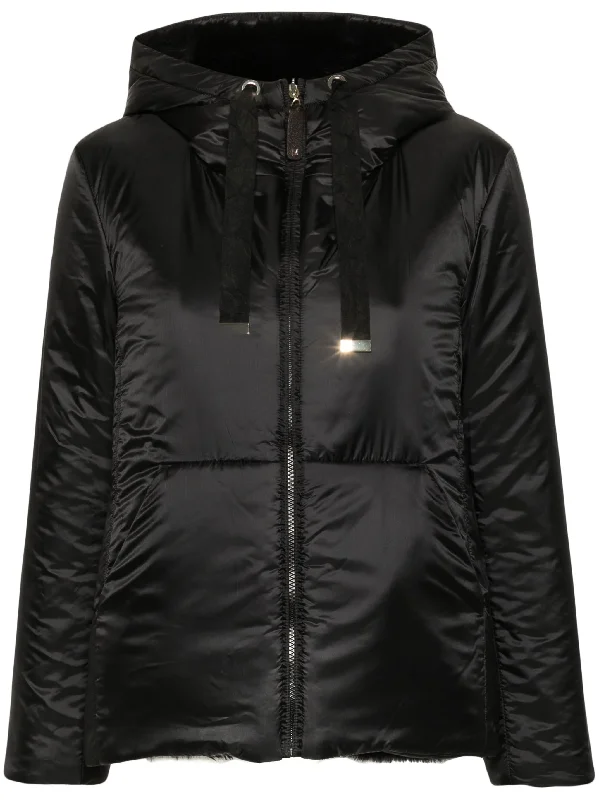 Flinn zipped hooded jacket Fleece Jacket Down Jacket Parka