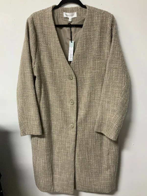 Prologue (M) tan twd coat NWT Nylon Polyester Spandex