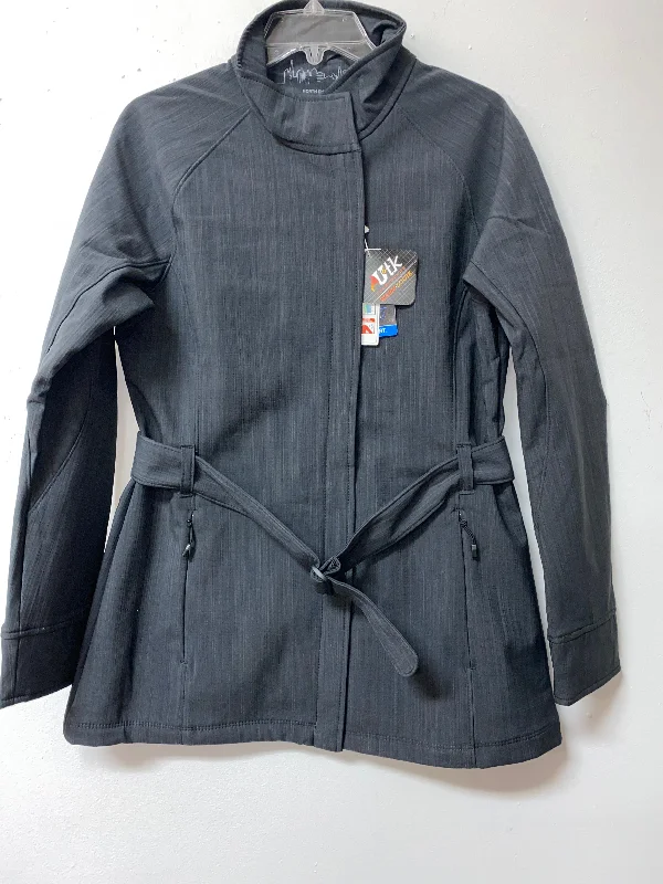 North end (L) coat NWT Asymmetrical Collar Hooded Zippered