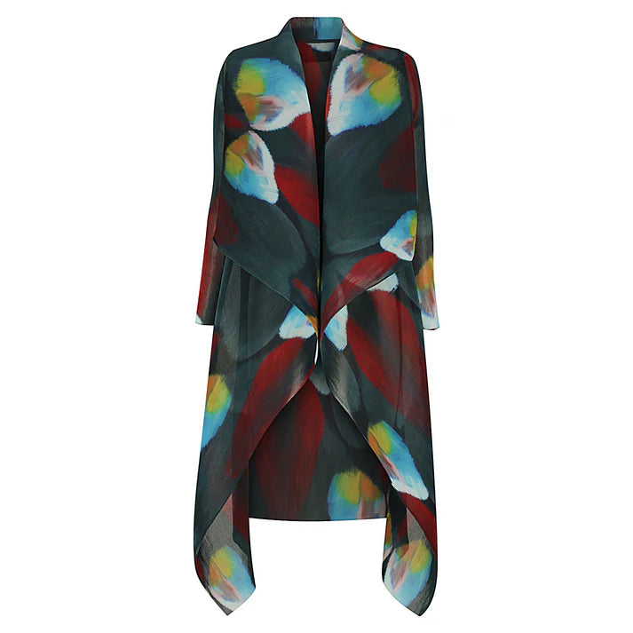 Alquema Toucan Estrella Dress & Collare Coat Cape Coat Herringbone Coat Tweed Coat