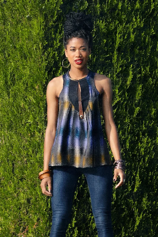 Simone Dress and Tank Top - PDF gold tank top