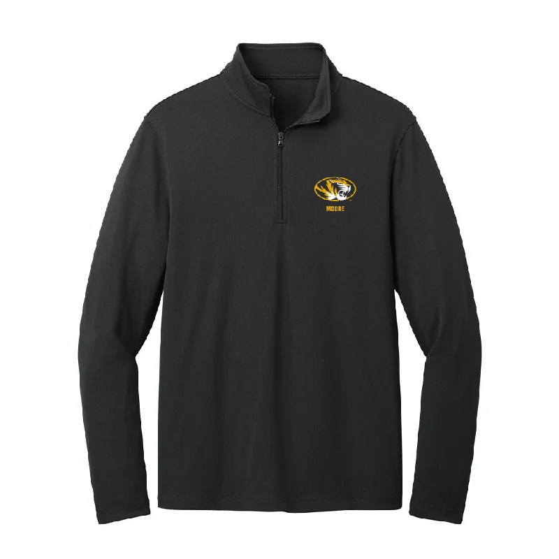 Missouri - NCAA Women's Gymnastics : Jocelyn Moore - Lightweight Quarter Zip Jacket Nylon Fabric Polyester Fabric Spandex Fabric Missouri - NCAA Women's Gymnastics : Jocelyn Moore - Lightweight Quarter Zip Jacket Nylon Fabric Polyester Fabric Spandex Fabric