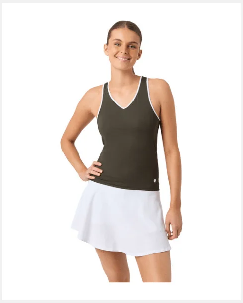 Björn Borg Ace V Neck Tank Top Grey gold tank top