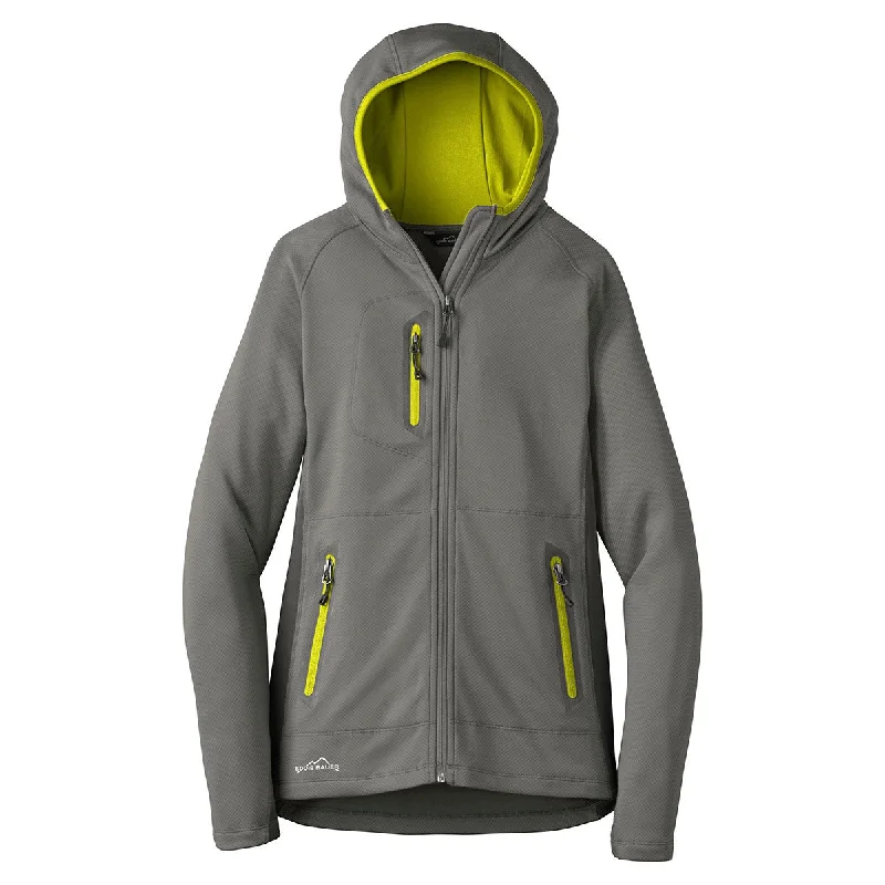 Eddie Bauer Women's Metal Grey/Grey Steel/Citron Sport Hooded Full-Zip Fleece Jacket Tailored Jacket Straight Jacket A-Line Jacket Eddie Bauer Women's Metal Grey/Grey Steel/Citron Sport Hooded Full-Zip Fleece Jacket Tailored Jacket Straight Jacket A-Line Jacket
