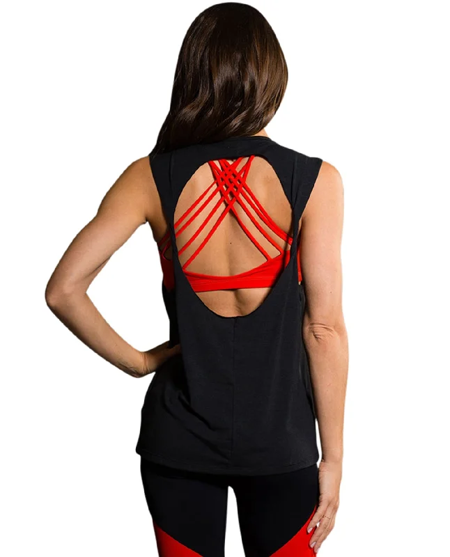 Onzie Twist Back Tank Top workout tank top