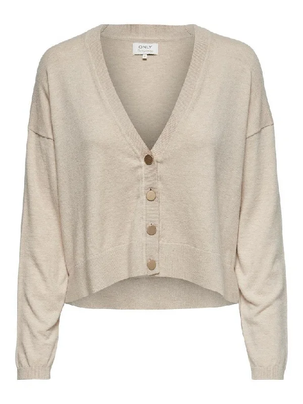 Only Cozy - Blød cardigan Spandex Rayon Corduroy