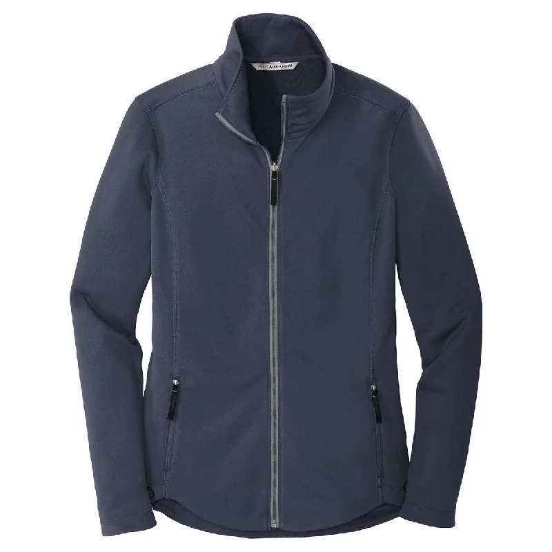 Port Authority Women's River Blue Collective Smooth Fleece Jacket Herringbone Jacket Checkered Jacket Solid Jacket Port Authority Women's River Blue Collective Smooth Fleece Jacket Herringbone Jacket Checkered Jacket Solid Jacket