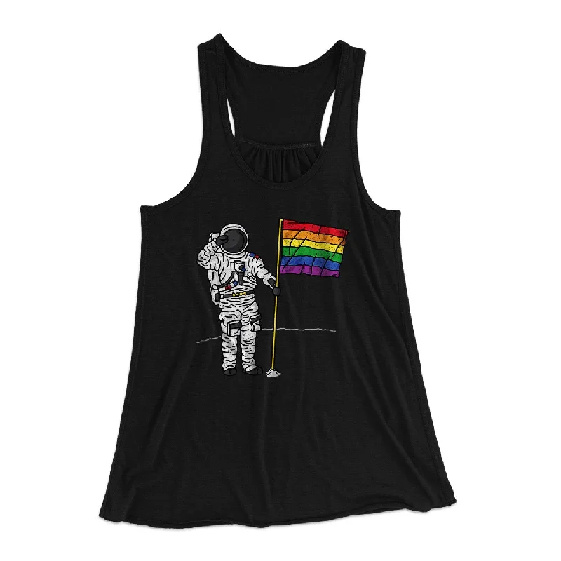 Pride Moonman Women's Flowey Tank Top summer tank top