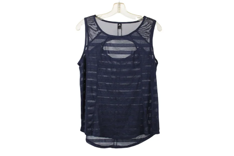90 Degree Navy Blue Tank | L cute tank top