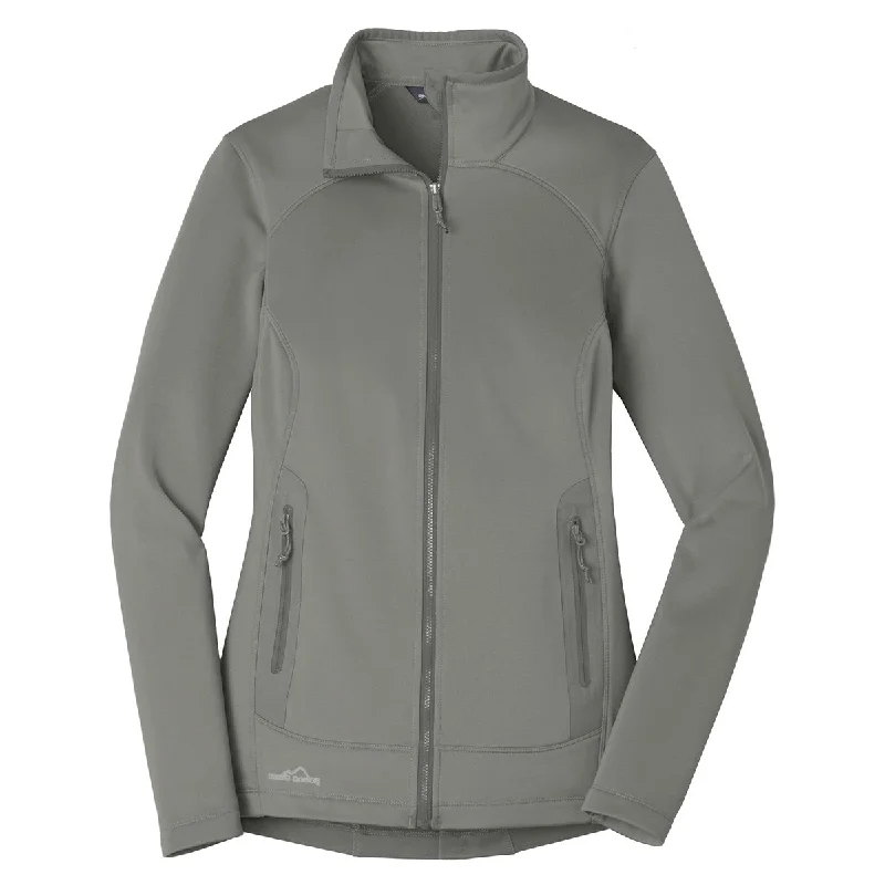 Eddie Bauer Women's Metal Grey Highpoint Fleece Jacket Wool Fabric Cashmere Fabric Tweed Fabric Eddie Bauer Women's Metal Grey Highpoint Fleece Jacket Wool Fabric Cashmere Fabric Tweed Fabric