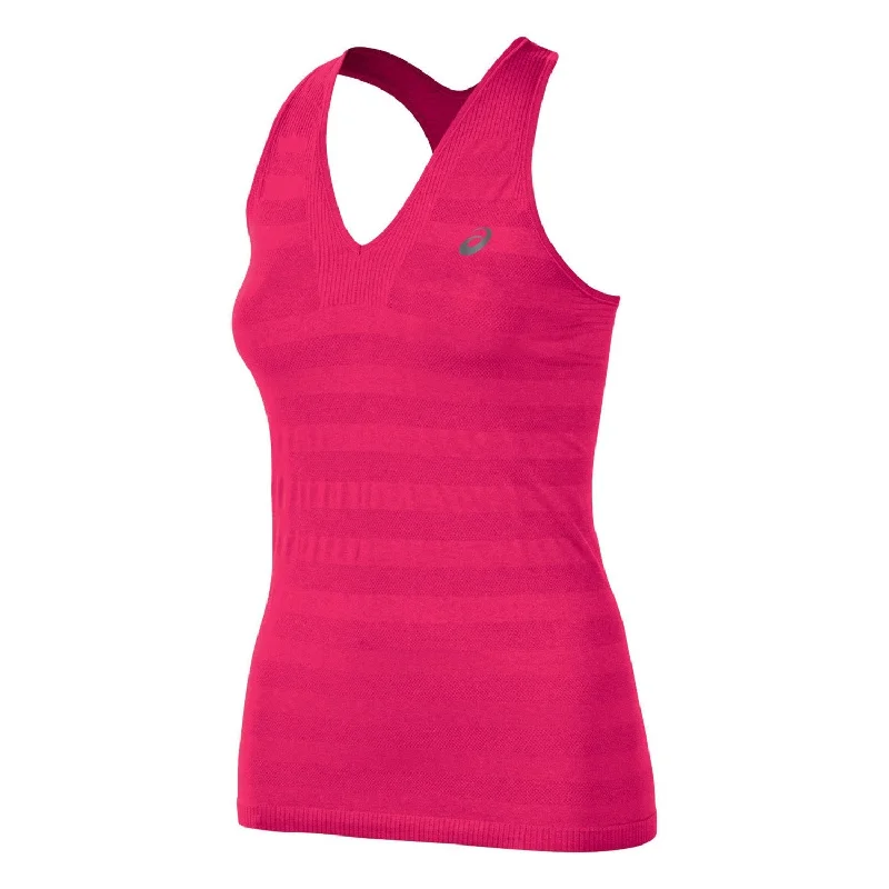 Asics Seamless Tank Top cherry red tank