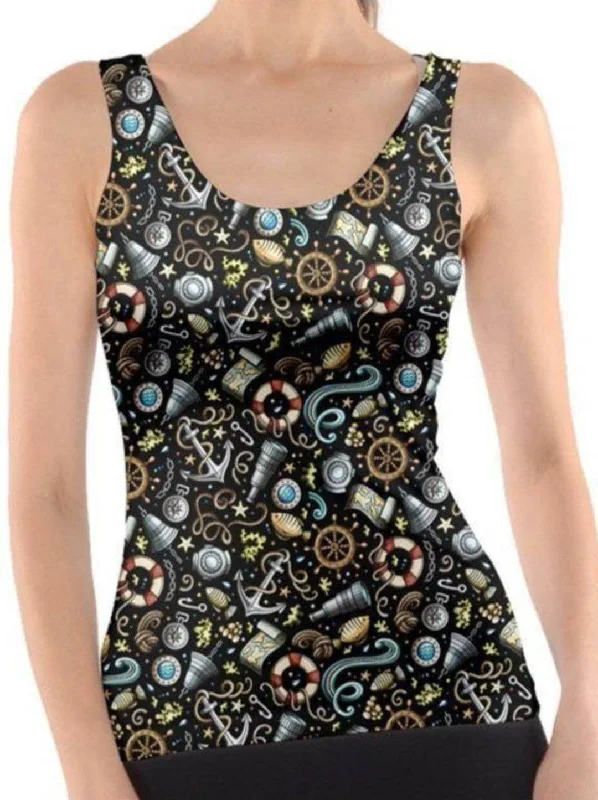SAILORS DREAM Tank Top cropped tank top