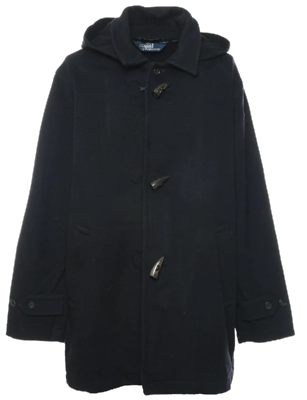 Hooded Ralph Lauren Duffle Coat - XL Coat Overcoat Trench Coat