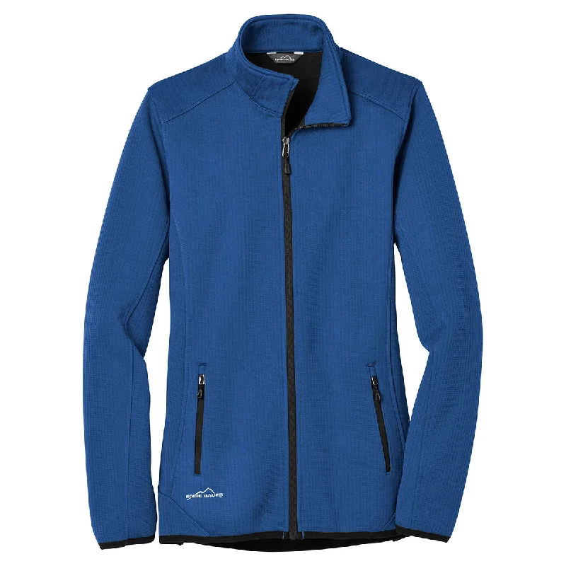 Eddie Bauer Women's Cobalt Blue Dash Full-Zip Fleece Jacket Wool Jacket Cashmere Jacket Tweed Jacket Eddie Bauer Women's Cobalt Blue Dash Full-Zip Fleece Jacket Wool Jacket Cashmere Jacket Tweed Jacket