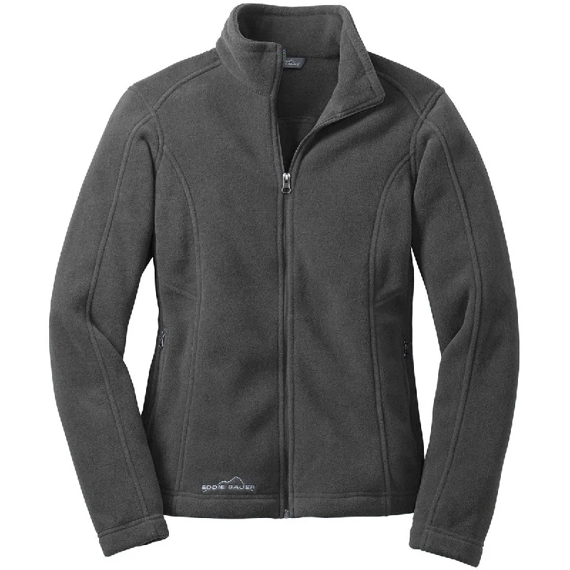 Eddie Bauer Women's Grey Steel Full-Zip Fleece Jacket Corduroy Jacket Velvet Jacket Brocade Jacket Eddie Bauer Women's Grey Steel Full-Zip Fleece Jacket Corduroy Jacket Velvet Jacket Brocade Jacket