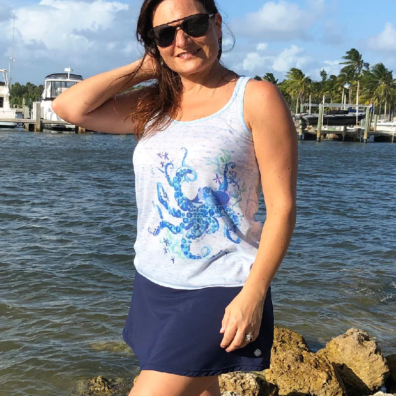Octopus Tank Top sage tank top