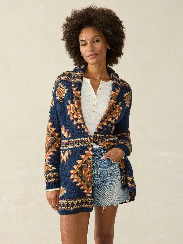 B.YELLOWTAIL Lodge Cardigan - Wolf Mountain Wool Fabric Cashmere Fabric Tweed Fabric B.YELLOWTAIL Lodge Cardigan - Wolf Mountain Wool Fabric Cashmere Fabric Tweed Fabric