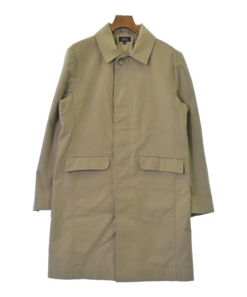 A.P.C. Soutien collar coats Buttoned Toggled Snapped