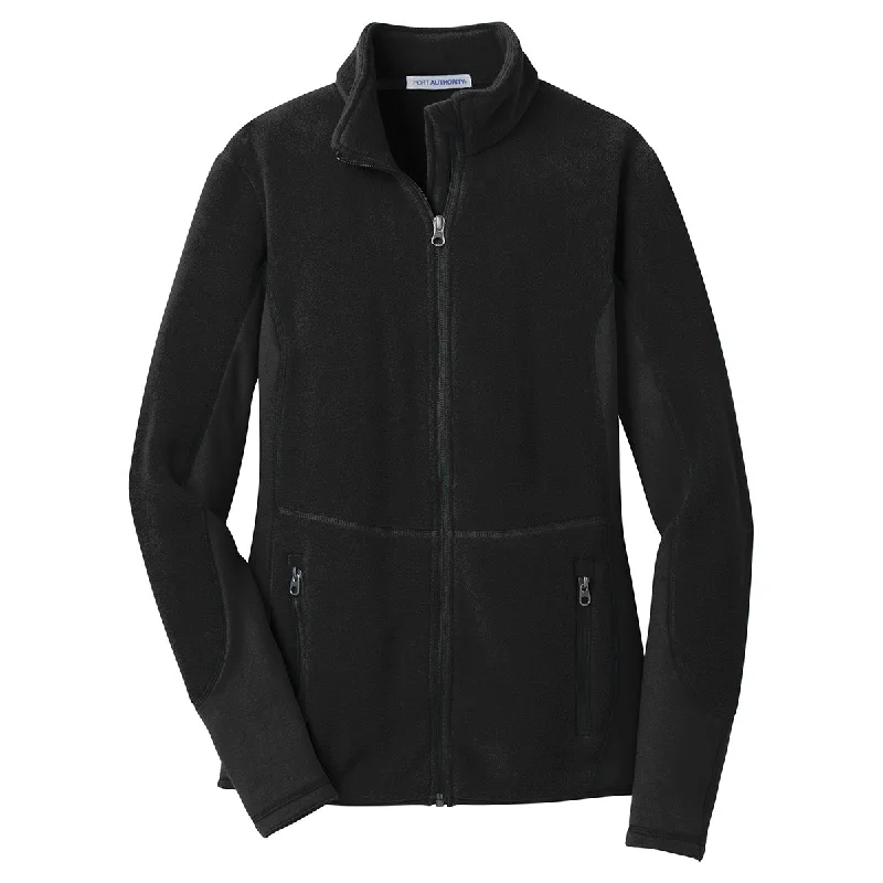 Port Authority Women's Black/Black R-Tek Pro Fleece Full-Zip Jacket Jersey Jacket Tulle Jacket Batik Jacket Port Authority Women's Black/Black R-Tek Pro Fleece Full-Zip Jacket Jersey Jacket Tulle Jacket Batik Jacket